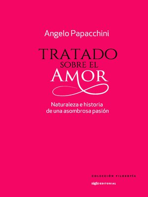 cover image of Tratado sobre el amor